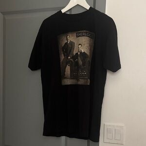 BBC Sherlock Black Graphic T-Shirt